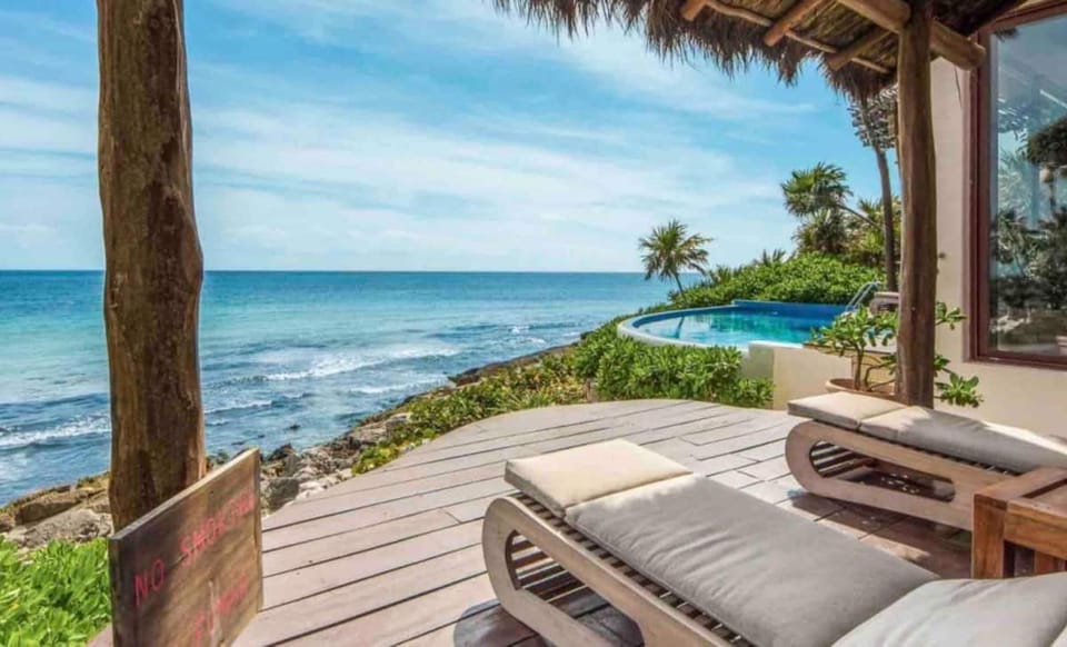 Mar villa right in Tulum beach! House in State of Quintana Roo