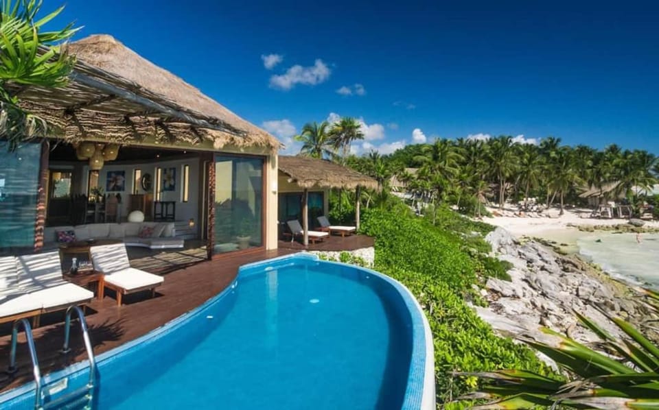 Mar villa right in Tulum beach! House in State of Quintana Roo