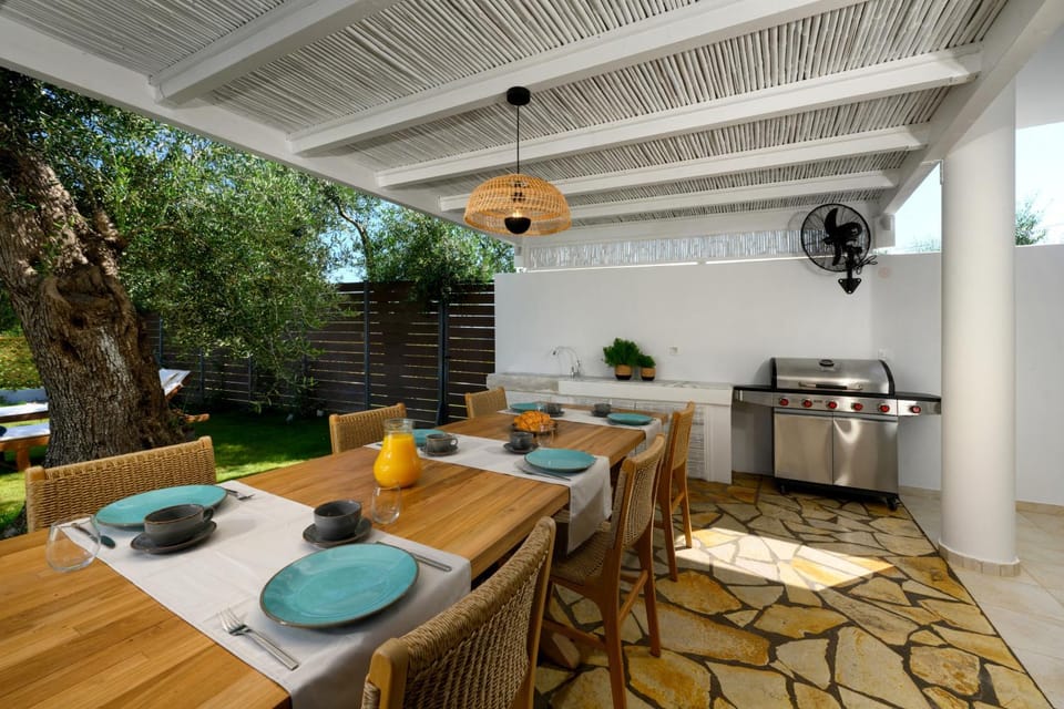 Patio, BBQ facilities, Dining area