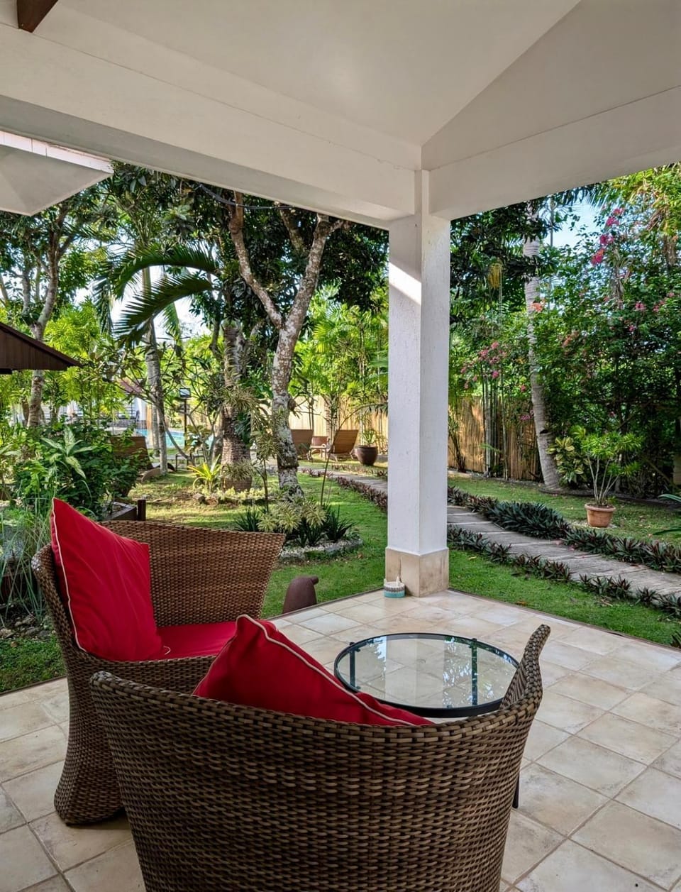 Balcony/Terrace, Garden view