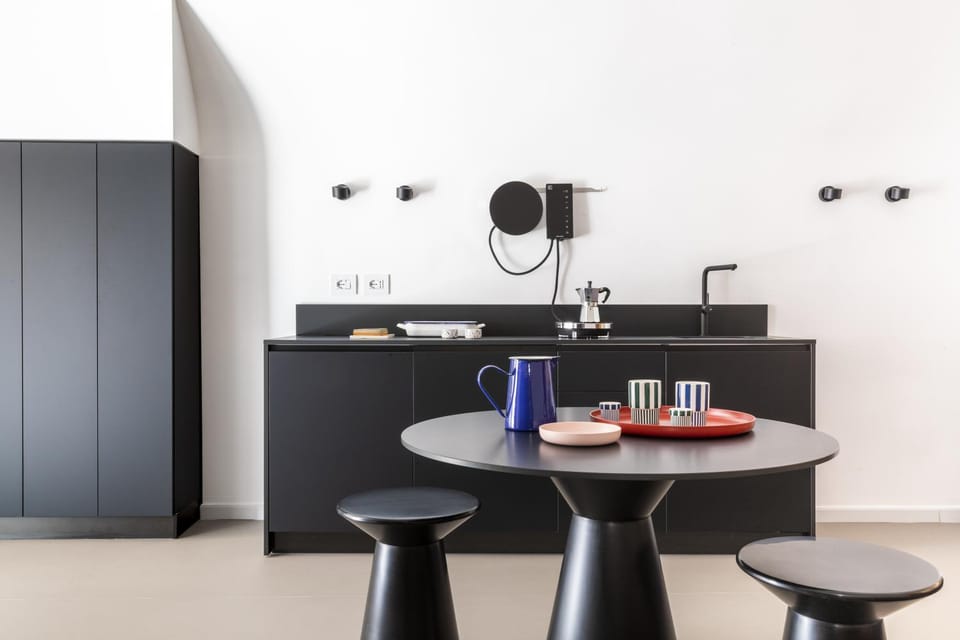 Kitchen or kitchenette