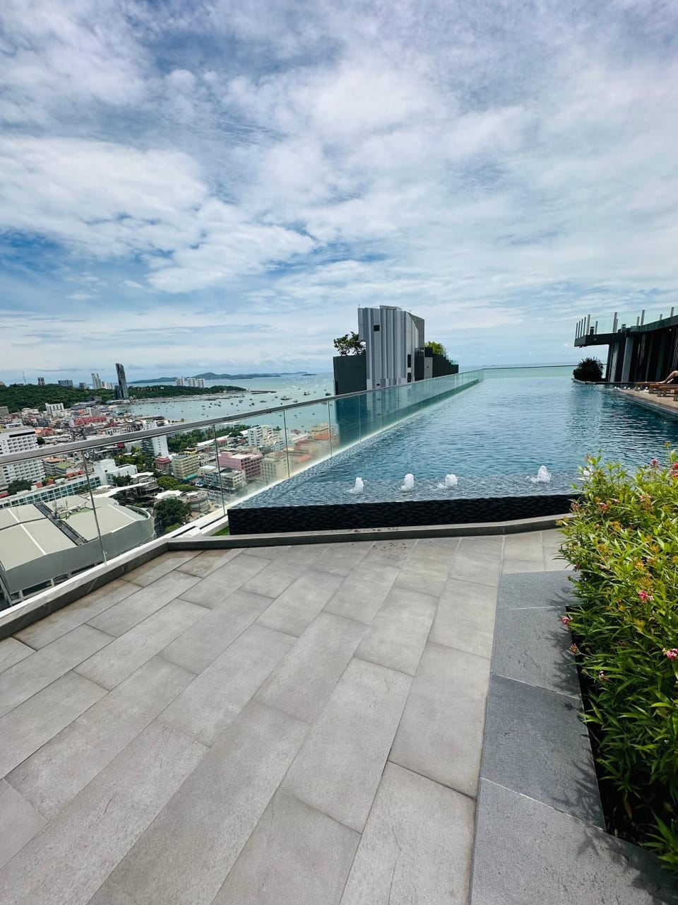 Pool view, Sea view, Swimming pool