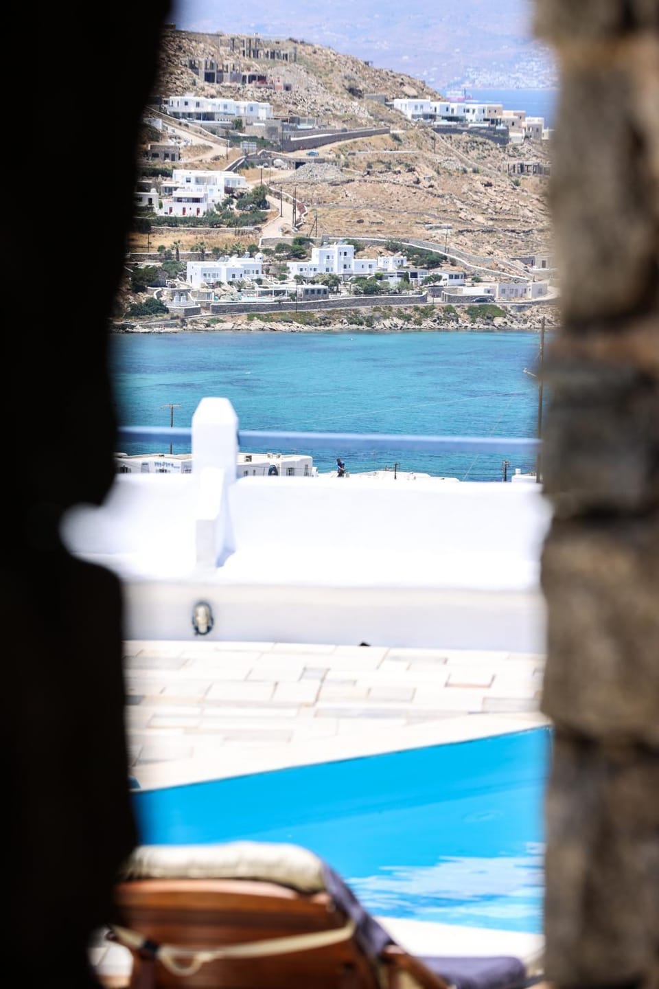 Pool view, Sea view, Swimming pool