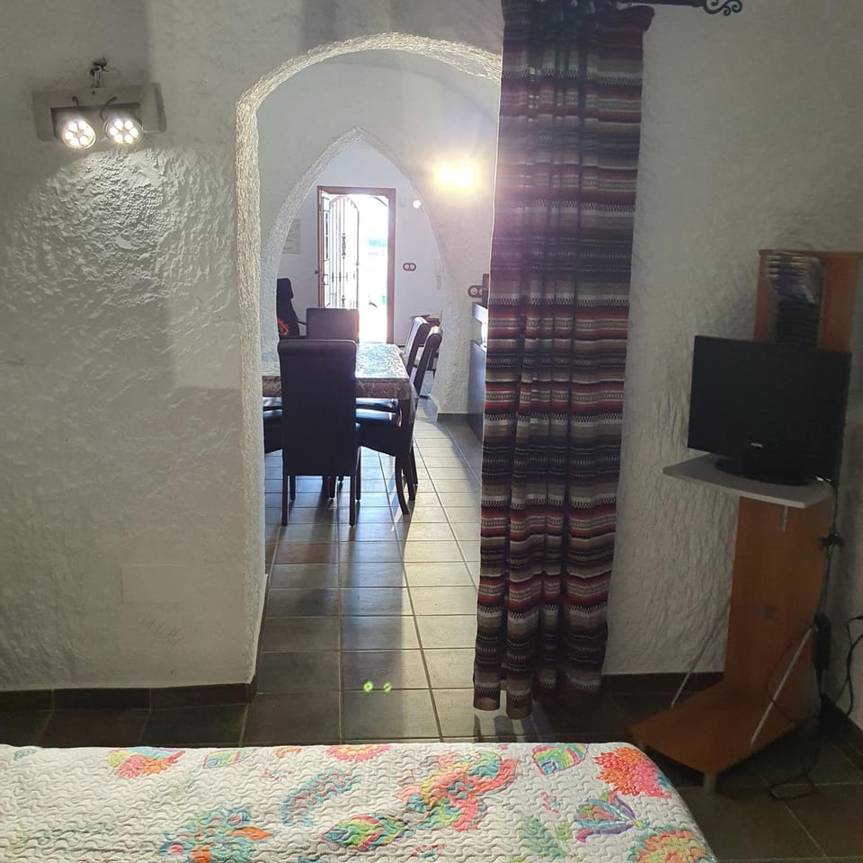 Property building, Living room, Bedroom