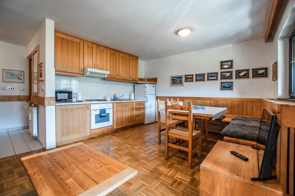 Kitchen or kitchenette, Dining area