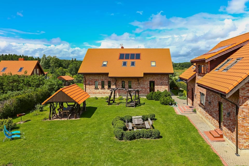 Rąstinis namelis poilsiui Country House in Klaipėda County, Lithuania