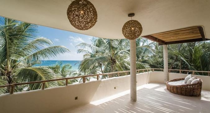 Beachfront Tulum Villas House in State of Quintana Roo