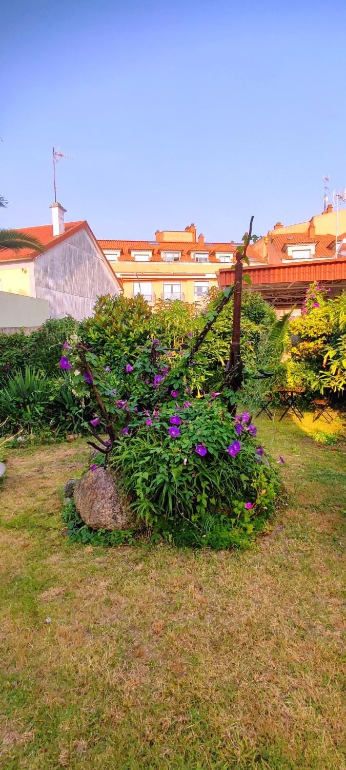 Pisos Vistalegre 2A con jardín tranquilos cerca del mar Apartment in Portonovo