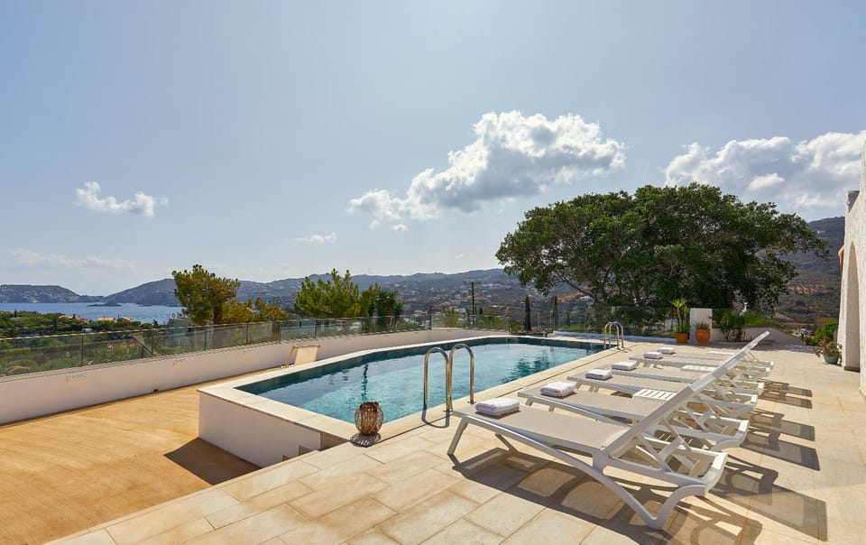 Villa Elena Agia Pelagia - with private heated swimming pool and great sea view House in Crete