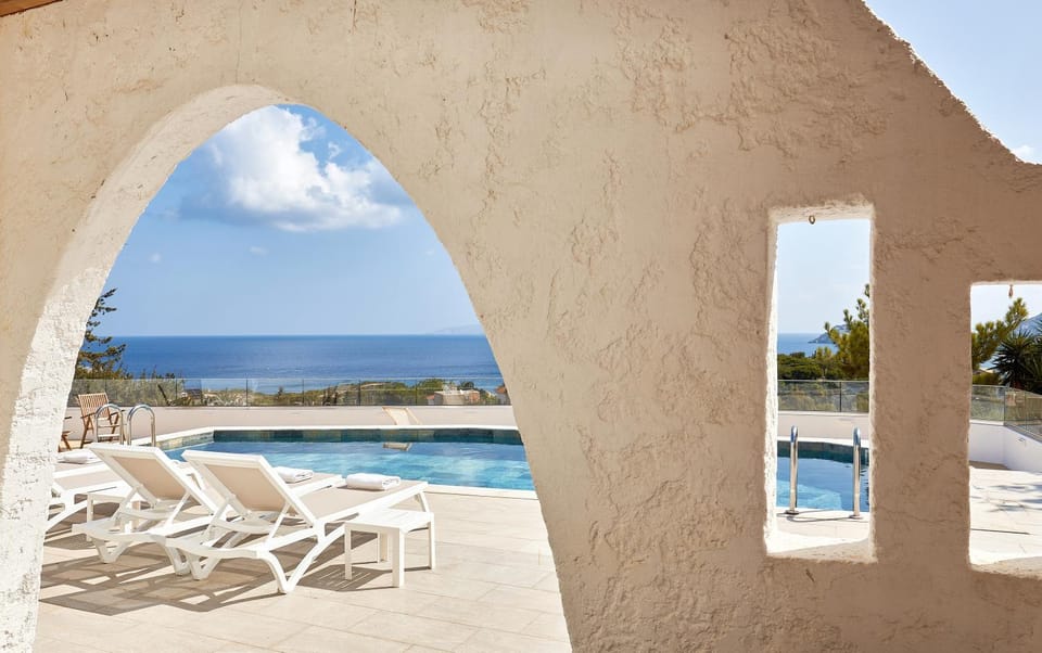 Villa Elena Agia Pelagia - with private heated swimming pool and great sea view House in Crete