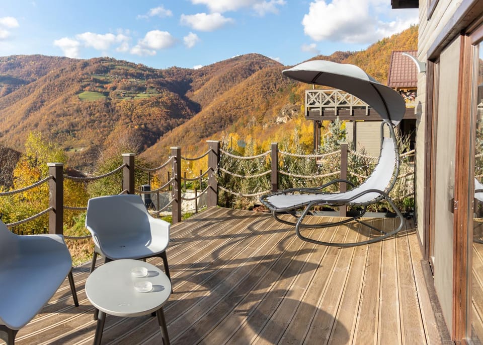 Natural landscape, Balcony/Terrace, Mountain view