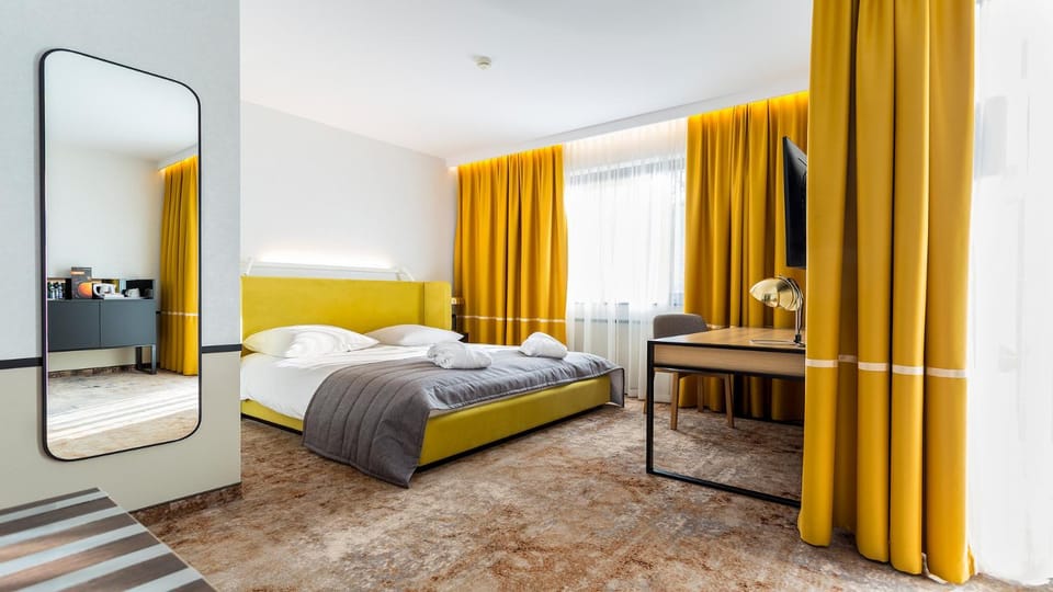 Bed, Coffee/tea facilities, Photo of the whole room, Bedroom, Family, pet friendly