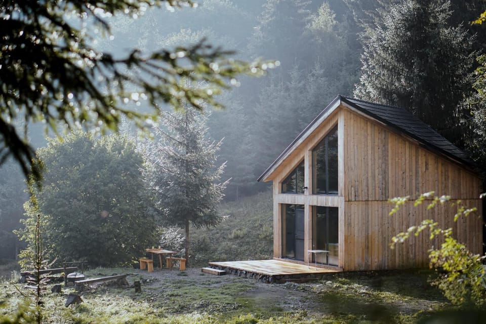 La hambare Chalet in Romania