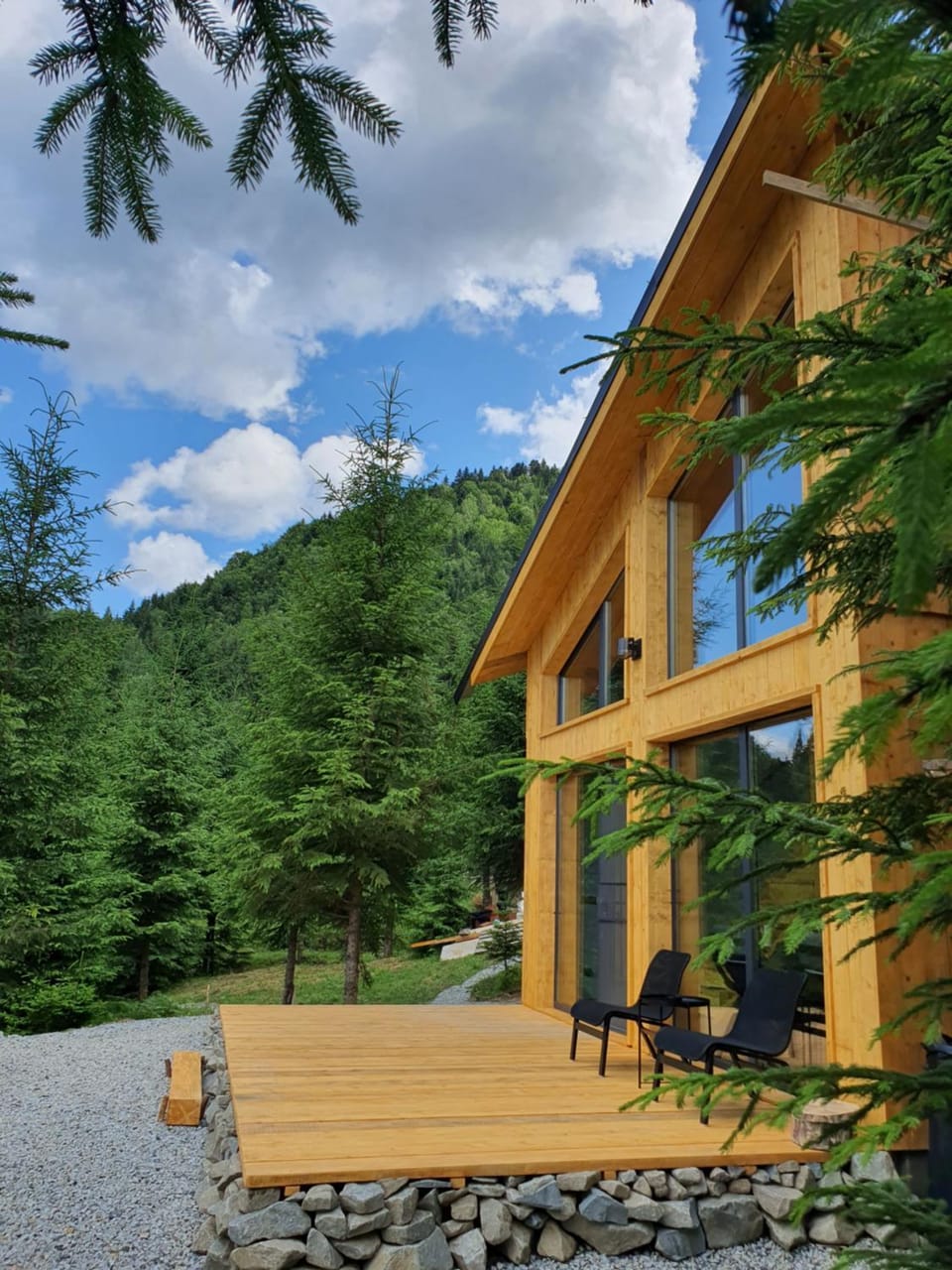 La hambare Chalet in Romania