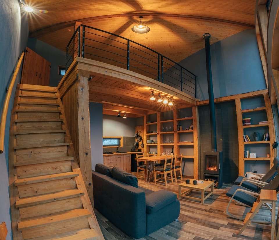 La hambare Chalet in Romania