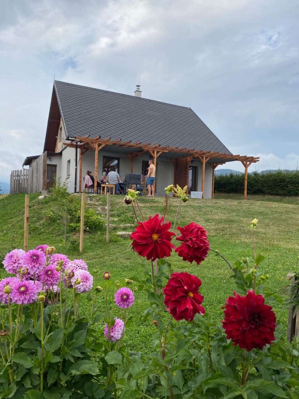 Property building, Spring, Day, Garden, Garden view