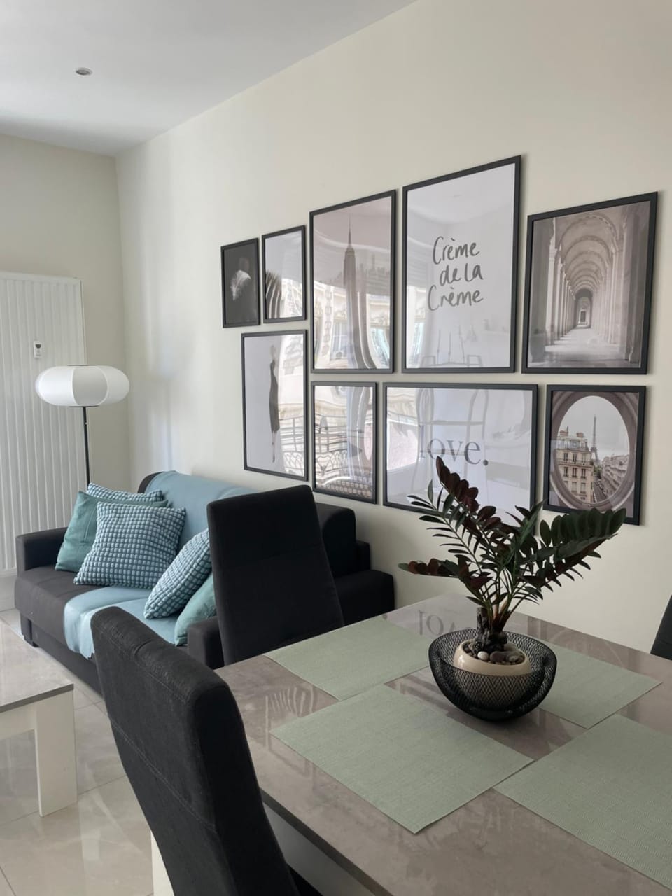 Новая 3-комнатная квартира на 2й линии от моря. Apartment in Nice