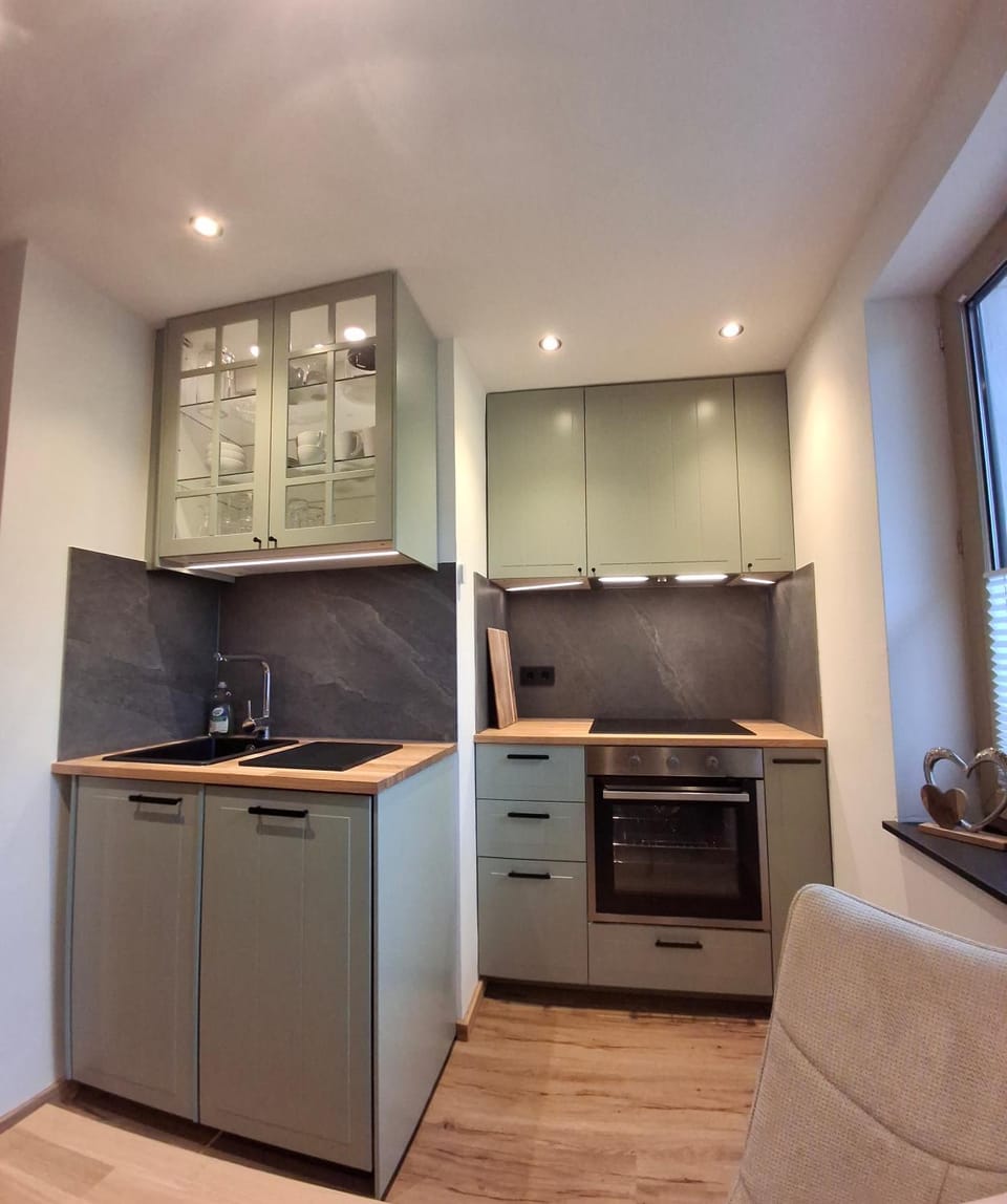 Kitchen or kitchenette, dishwasher, oven, stove, kitchen