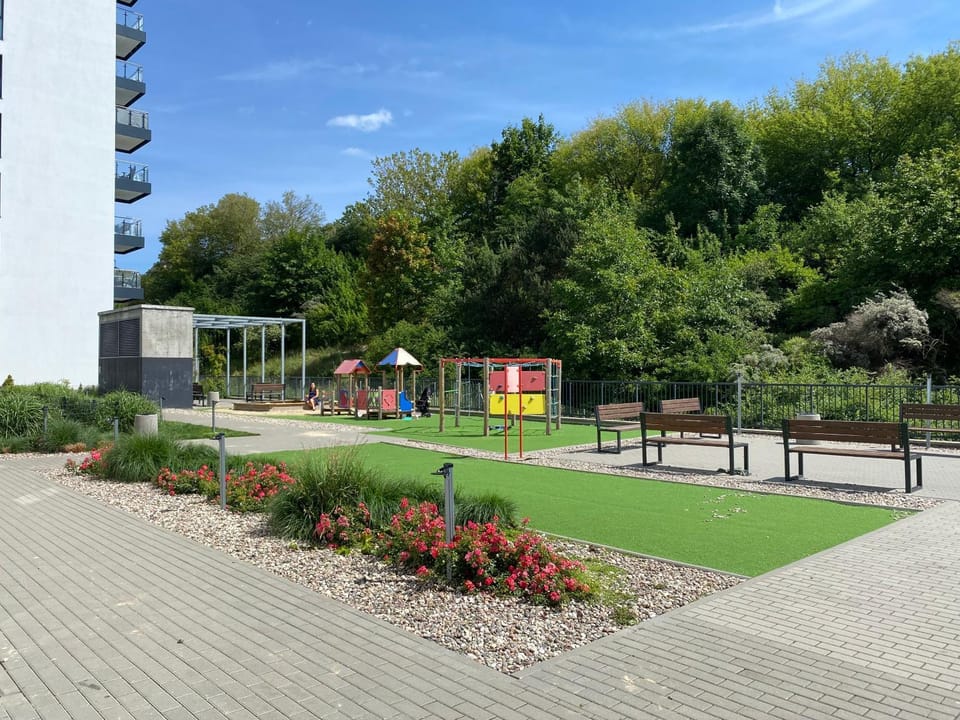Natural landscape, Children play ground