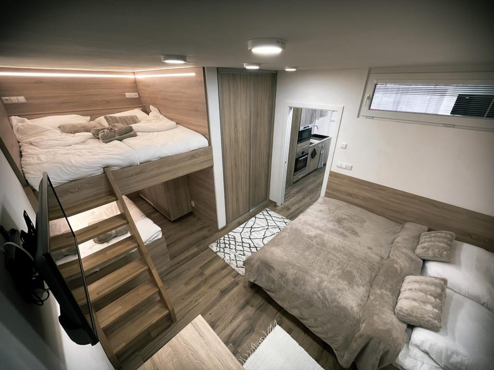 U Králíka, přízemní bezbarierové apartmány A,B,C,D - 50 metrů od vleku - přejdete v lyžácích, pod bobovou dráhou, parkování zdarma, lyžárna s vysoušeči bot, Apartment in Lower Silesian Voivodeship