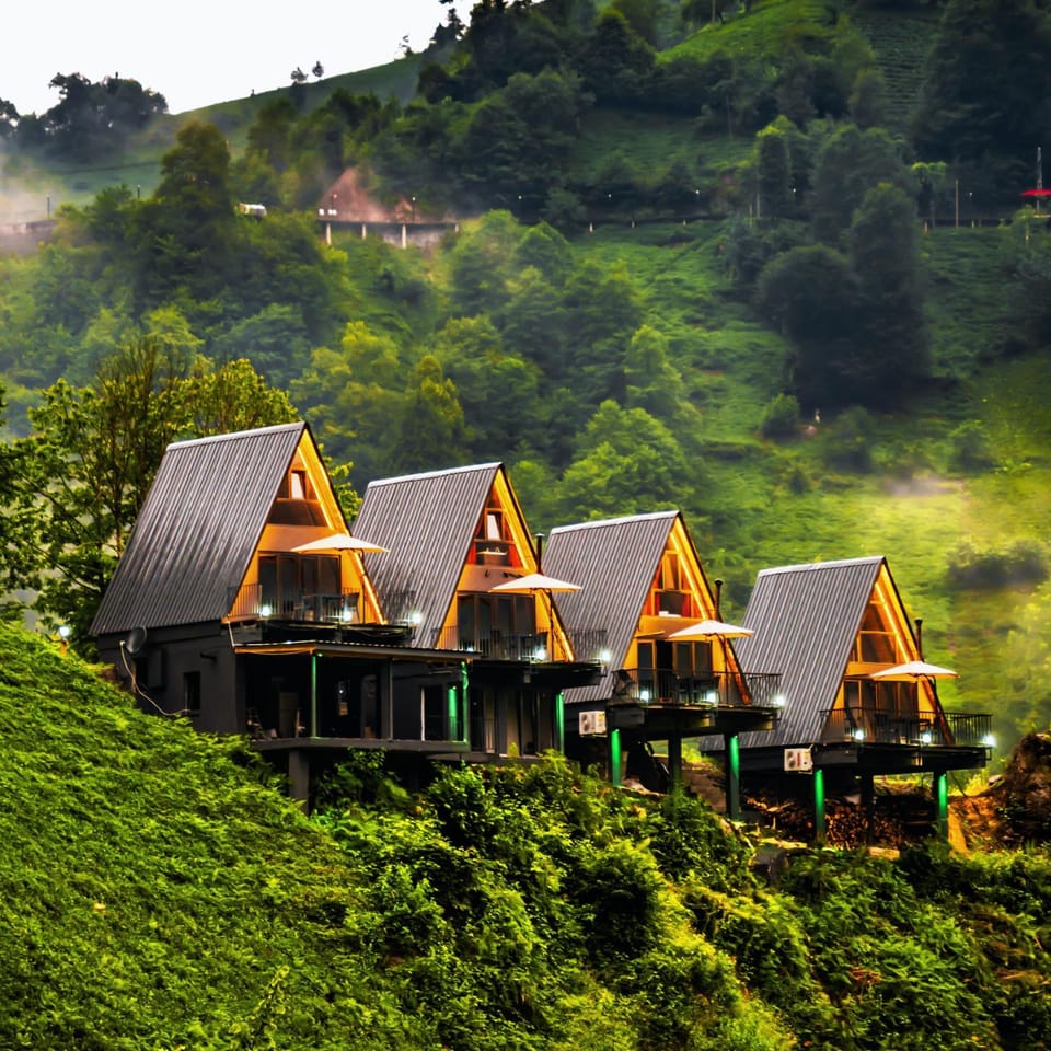 Property building, Natural landscape, Mountain view