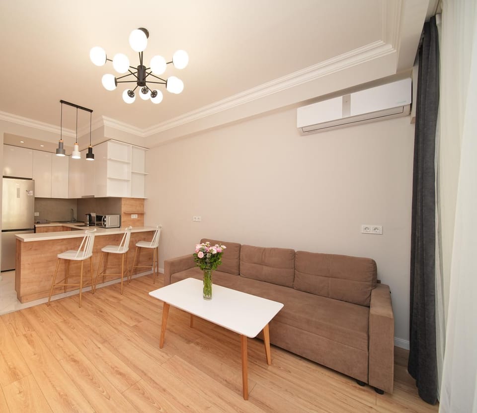 Living room, Seating area, Dining area, minibar, air conditioner