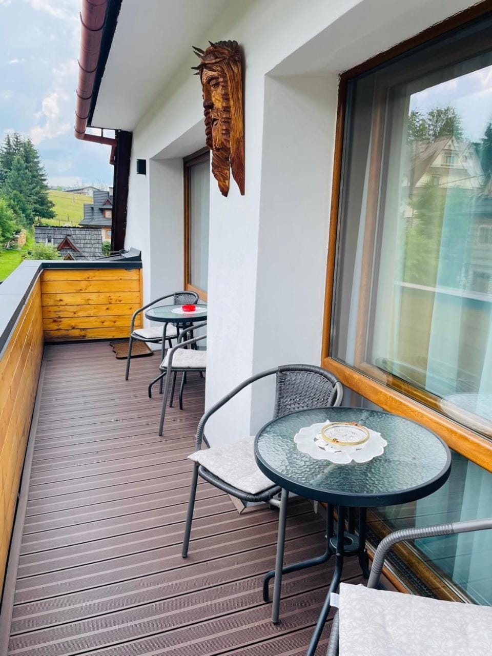 Patio, Day, Natural landscape, View (from property/room), Balcony/Terrace, Seating area, Mountain view