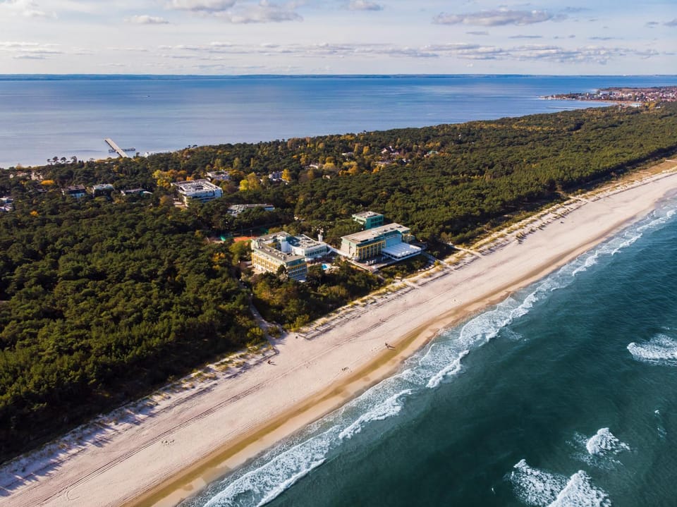 Nearby landmark, Natural landscape, Bird's eye view, Sea view
