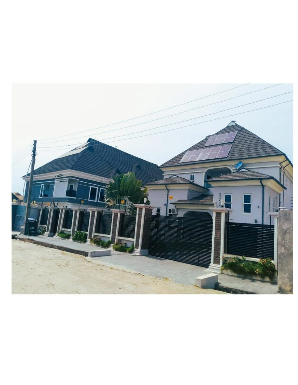 Property building, Garden view