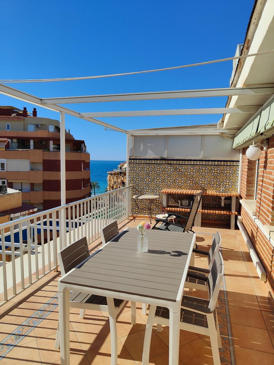 View (from property/room), Balcony/Terrace, Sea view