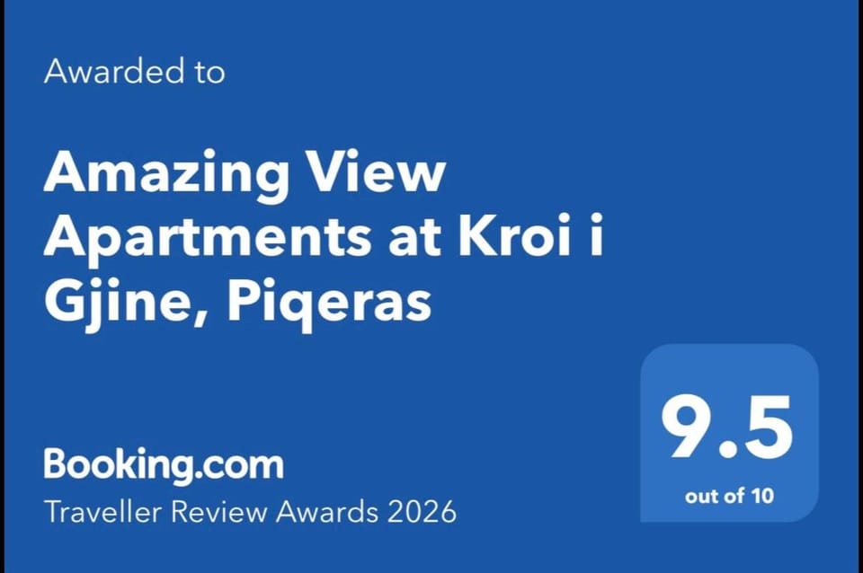 Amazing View Apartments at Kroi i Gjine, Piqeras Apartment in Vlorë County, Albania