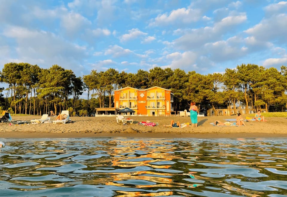 Property building, Beach