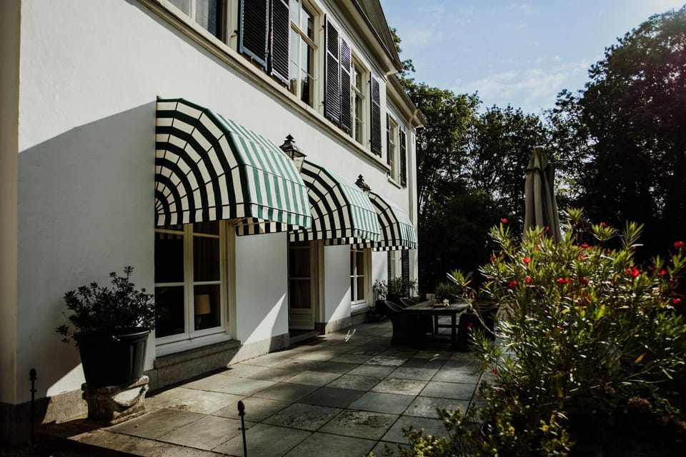 Property building, Garden view