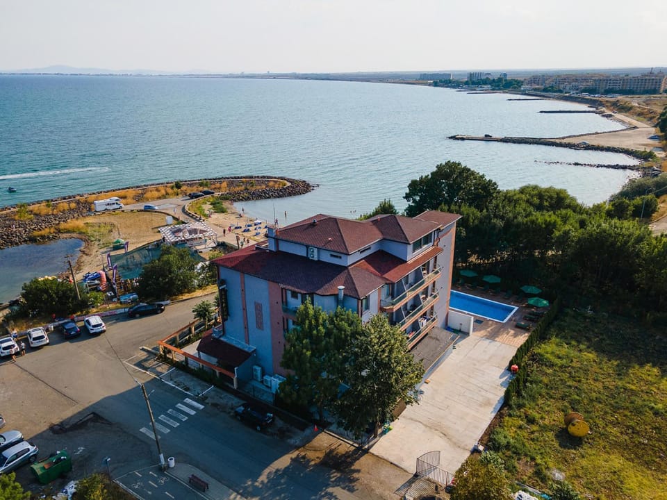 Property building, Natural landscape, Bird's eye view