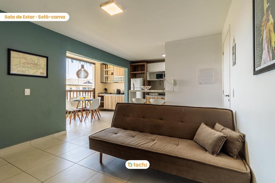 Bed, Living room, Seating area