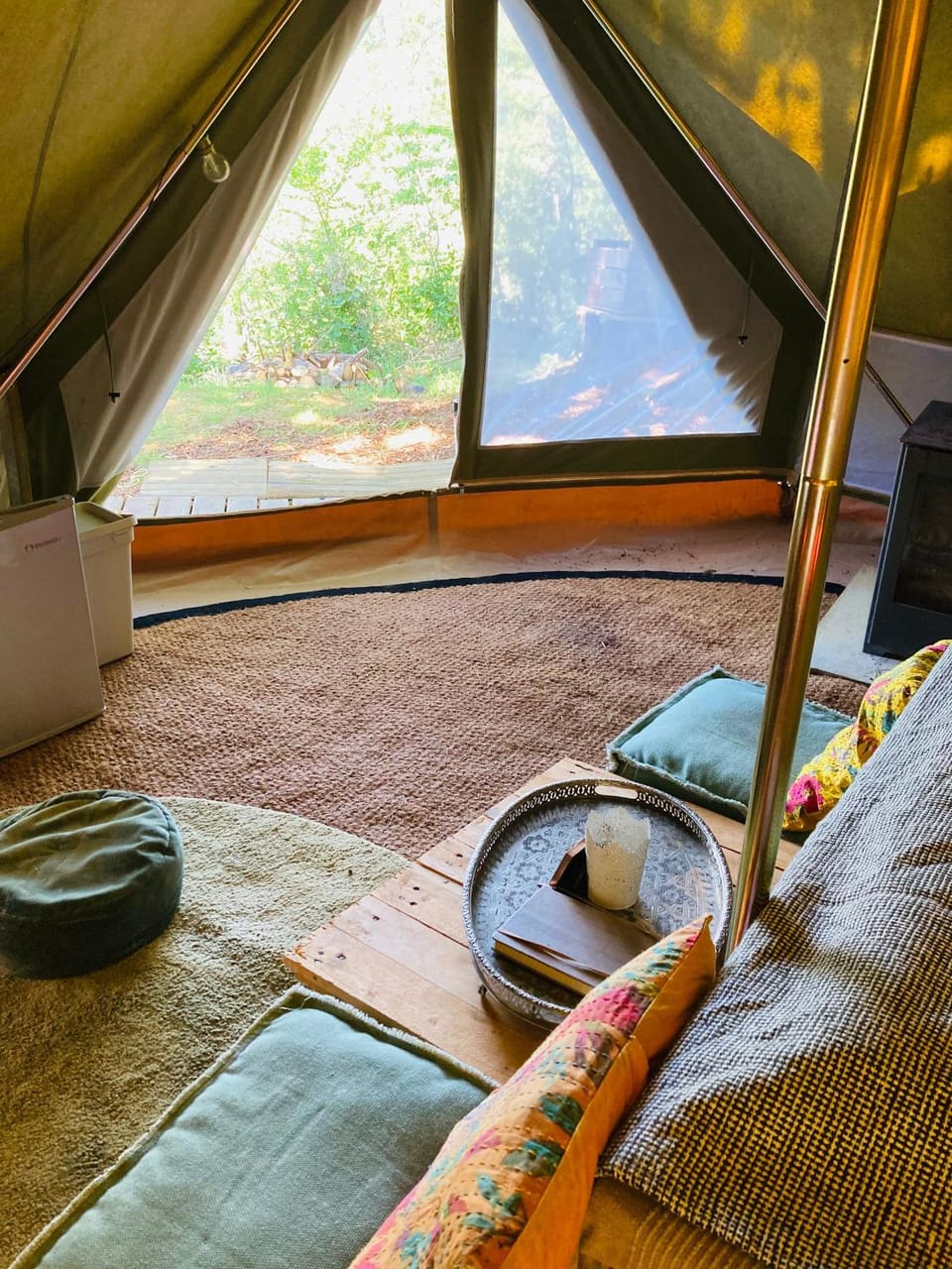 Tente bivouac en pleine nature et Guinguette Luxury tent in Occitanie