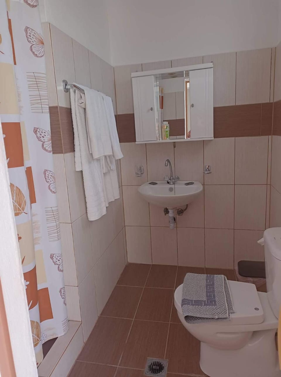 Shower, Bathroom, towels