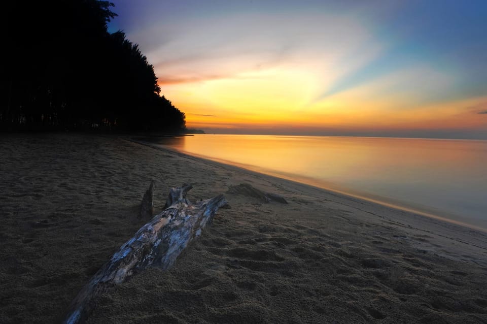Natural landscape, Beach, Sea view, Sunrise, Sunset