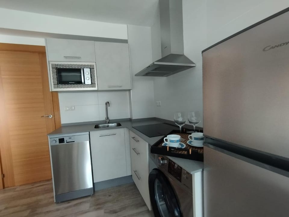 dishwasher, minibar, washing machine, kitchen