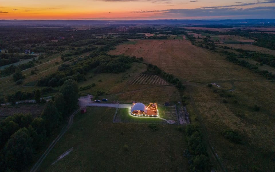 Bird's eye view, Sunrise, Sunset