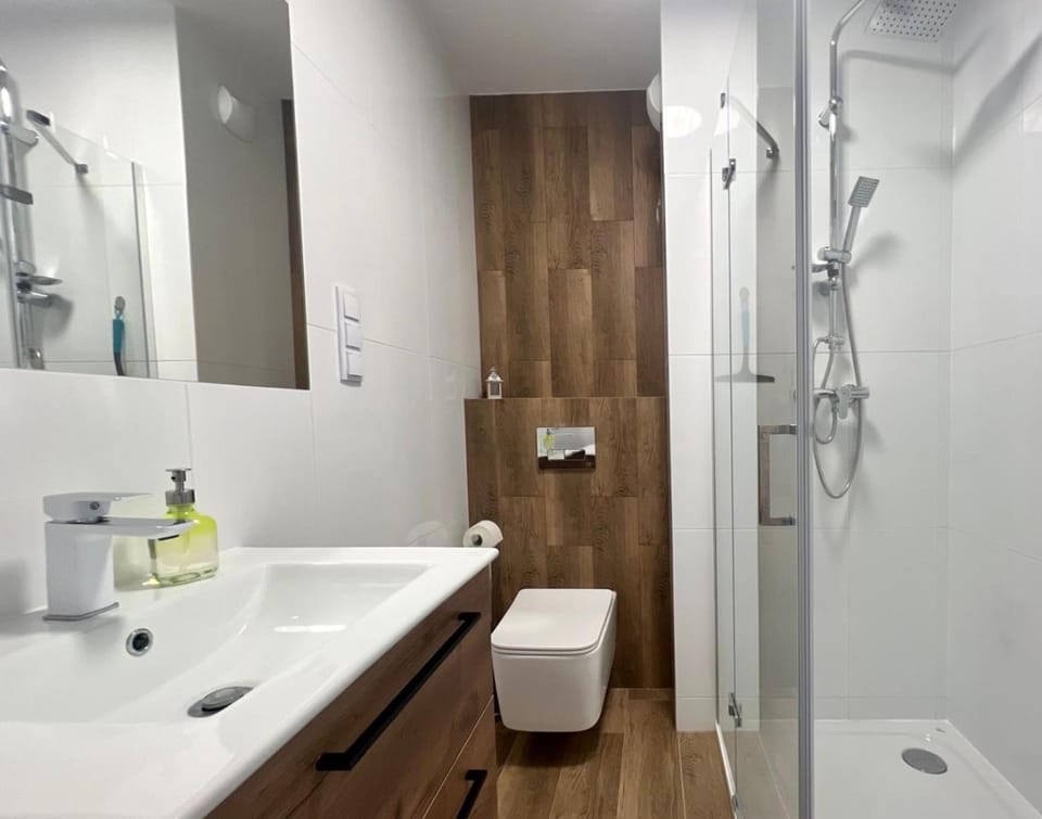 Shower, Toilet, Bathroom, towels