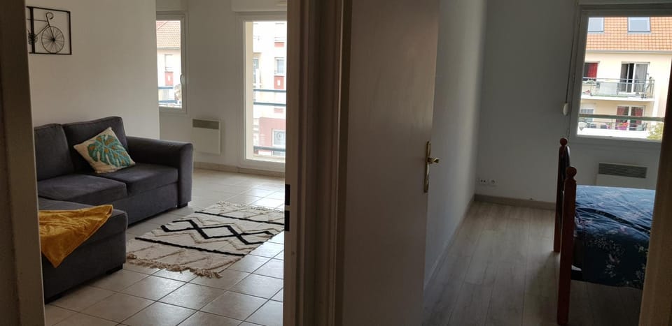T2 Apt Berck avec parking, 1.8km plage Apartment in Berck