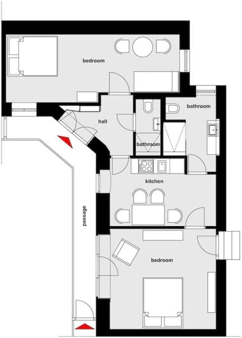 Klarahome 2 Bedroom Apartment Apartment in Budapest