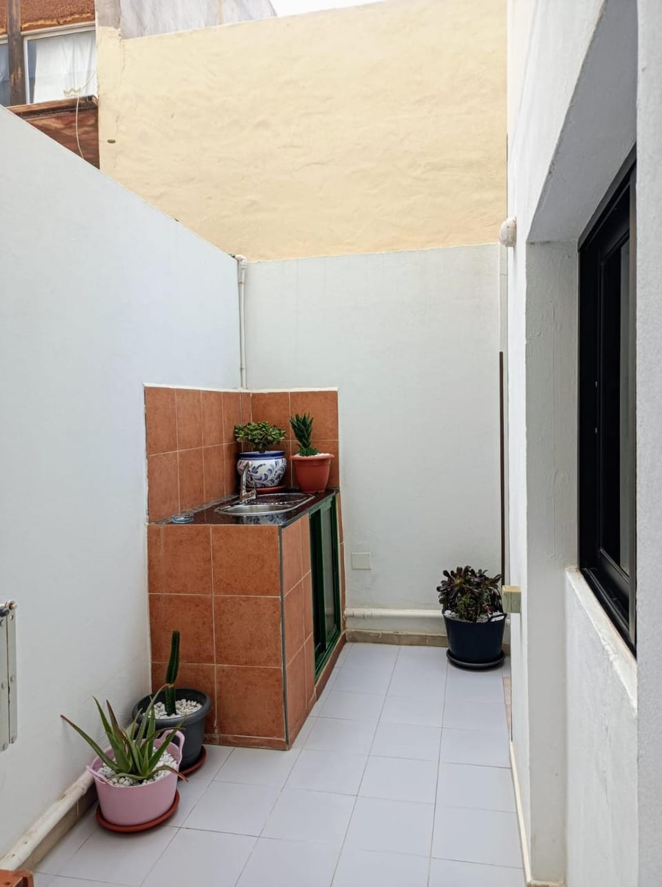 Patio, Balcony/Terrace, Inner courtyard view