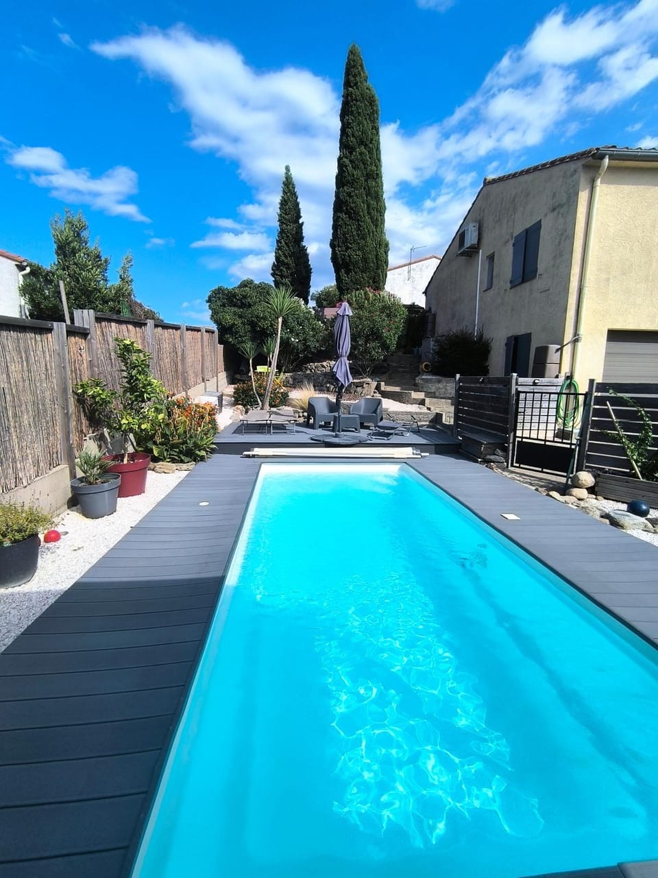 T2 jusqu'à 4 personnes en rez-de-jardin de maison, avec piscine, draps et serviettes de toilette fournis Apartment in Argeles-sur-Mer