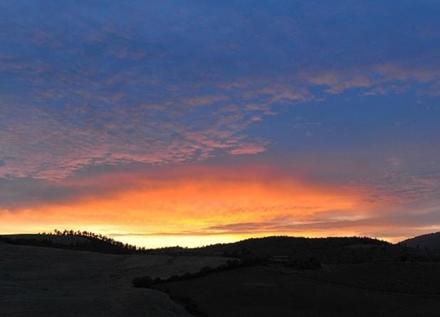 Natural landscape, Sunrise