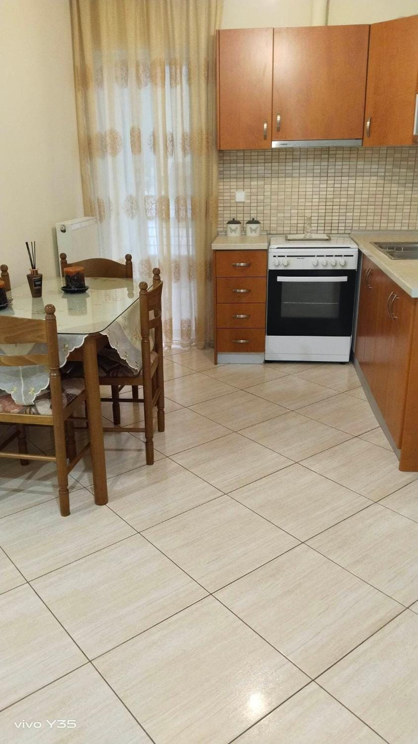 Ομορφο διαμερισμα στο κεντρο της πολης με παρκιν Apartment in Trikala