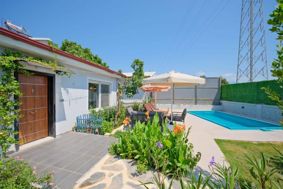 Property building, Natural landscape, Garden, Garden view, Pool view, Swimming pool, Swimming pool, sunbed
