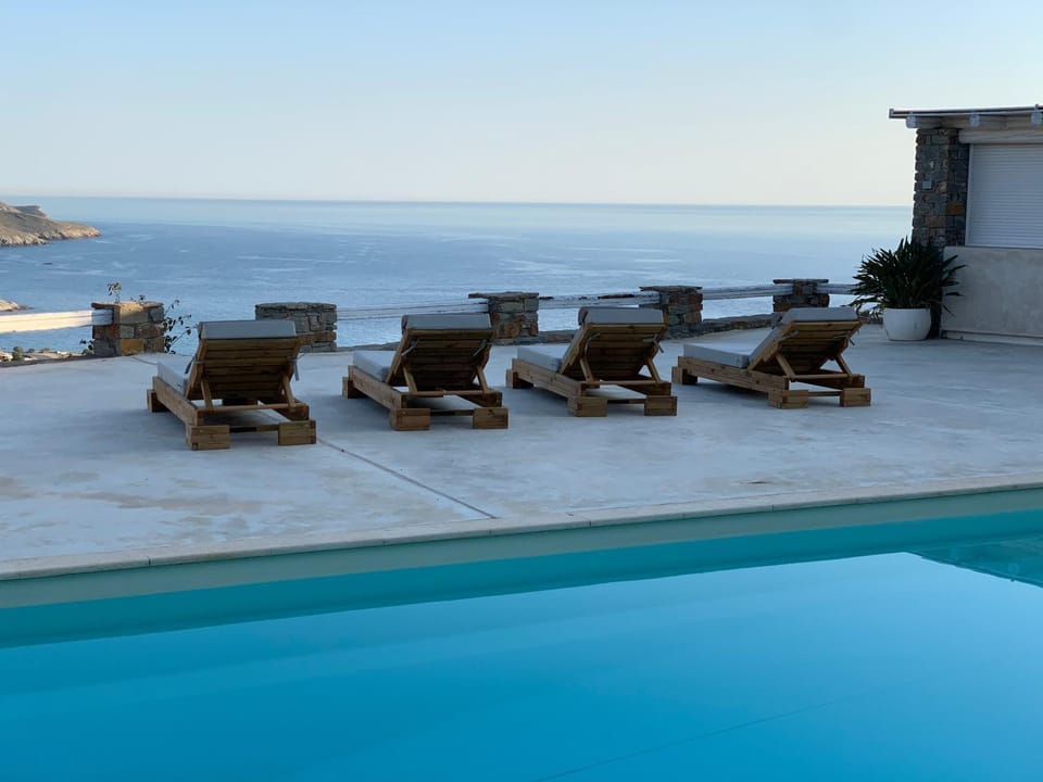 Pool view, Sea view, Swimming pool