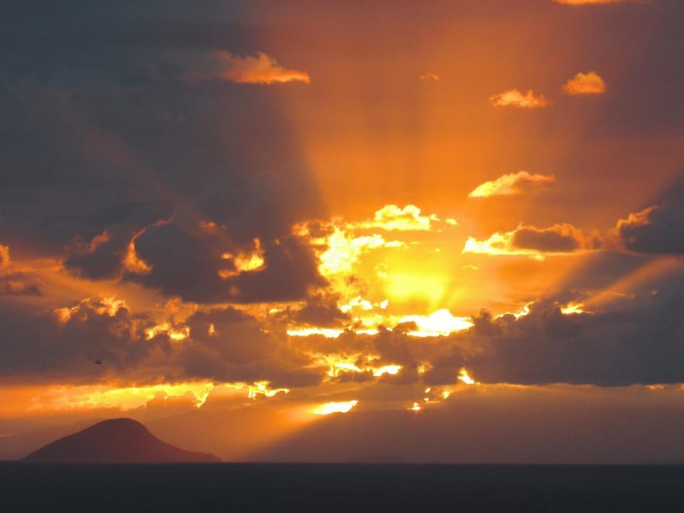 Natural landscape, Sunset